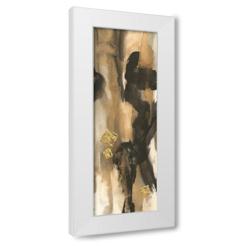 Smoke and Mirrors I White Modern Wood Framed Art Print by Paschke, Chris
