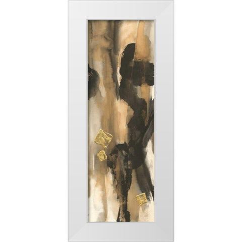 Smoke and Mirrors I White Modern Wood Framed Art Print by Paschke, Chris
