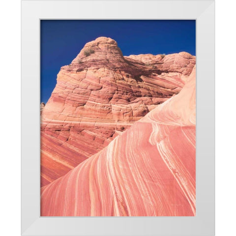 Coyote Buttes I Blush White Modern Wood Framed Art Print by Majchrowicz, Alan