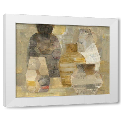 Farmhouse Still Life Warm White Modern Wood Framed Art Print by Hristova, Albena