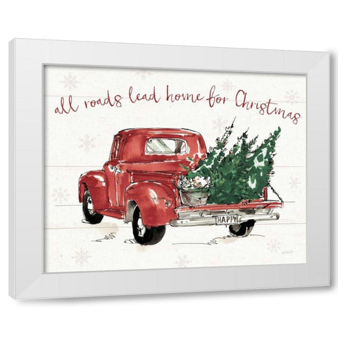 Modern Farmhouse IX Christmas Dark White Modern Wood Framed Art Print by Tavoletti, Anne