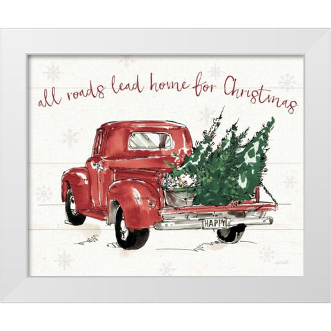 Modern Farmhouse IX Christmas Dark White Modern Wood Framed Art Print by Tavoletti, Anne