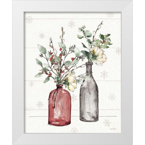 Modern Farmhouse II Christmas Dark White Modern Wood Framed Art Print by Tavoletti, Anne