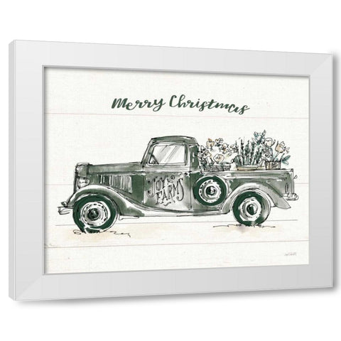 Modern Farmhouse VIII Dark Green White Modern Wood Framed Art Print by Tavoletti, Anne