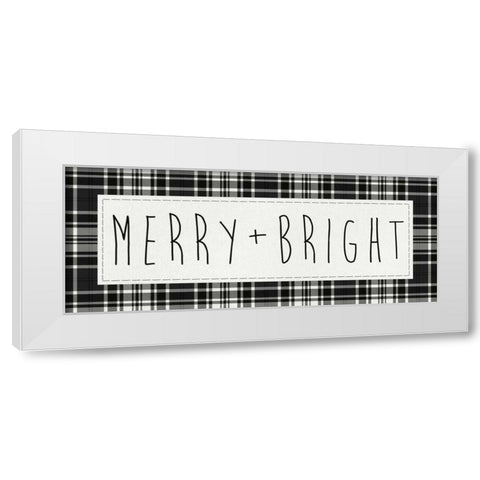 Cozy Christmas I White Modern Wood Framed Art Print by Wild Apple Portfolio