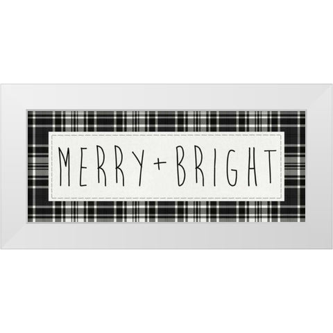 Cozy Christmas I White Modern Wood Framed Art Print by Wild Apple Portfolio