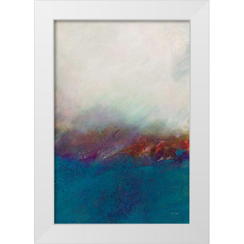 Ocean III White Modern Wood Framed Art Print by Griggs, Jan