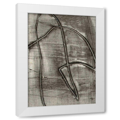 Tolkens of Today III White Modern Wood Framed Art Print by Rhue, Piper