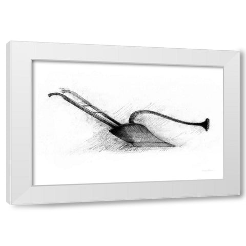 Farm and Garden II White Modern Wood Framed Art Print by Tillmon, Avery