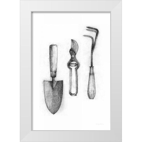 Farm and Garden V White Modern Wood Framed Art Print by Tillmon, Avery