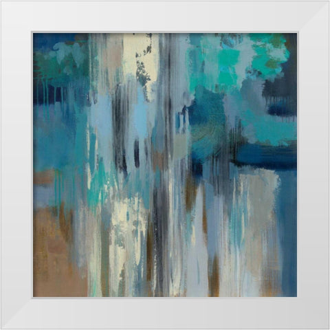 Fisherman Nets White Modern Wood Framed Art Print by Vassileva, Silvia