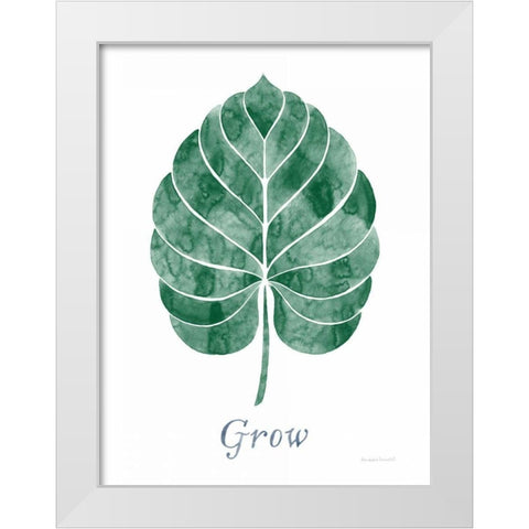 Botanic Inspiration III White Modern Wood Framed Art Print by Snowdon, Alexandra
