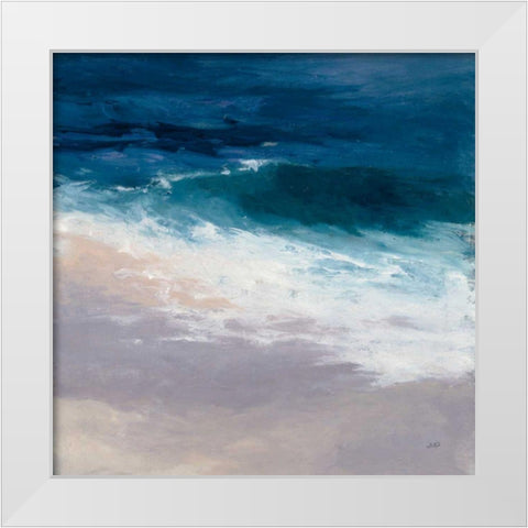 Evening Tide White Modern Wood Framed Art Print by Purinton, Julia
