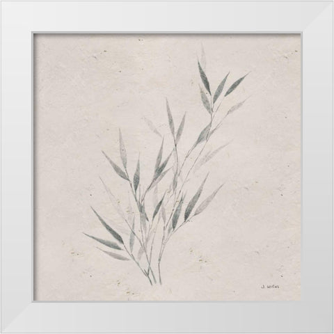 Soft Summer Sketches III Sq White Modern Wood Framed Art Print by Wiens, James