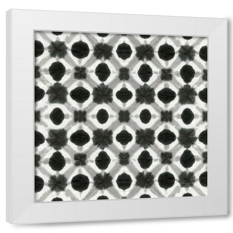 Aquarelle Black and White V White Modern Wood Framed Art Print by Green, Nancy