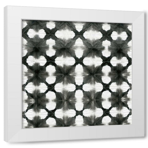 Aquarelle Black and White XIII White Modern Wood Framed Art Print by Green, Nancy