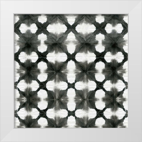 Aquarelle Black and White XIII White Modern Wood Framed Art Print by Green, Nancy