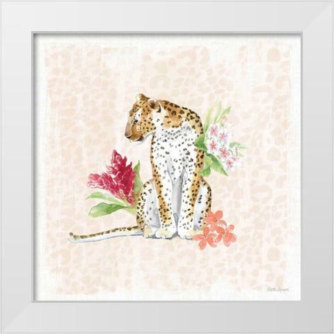 From the Jungle VII White Modern Wood Framed Art Print by Grove, Beth