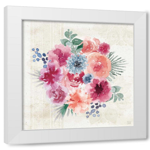 Bohemian Vibes IV White Modern Wood Framed Art Print by June, Dina