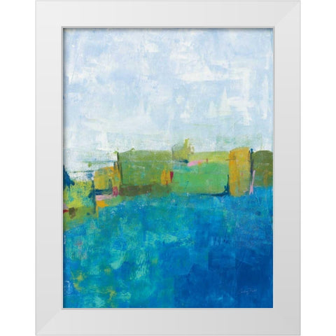 Catalina White Modern Wood Framed Art Print by Prahl, Courtney