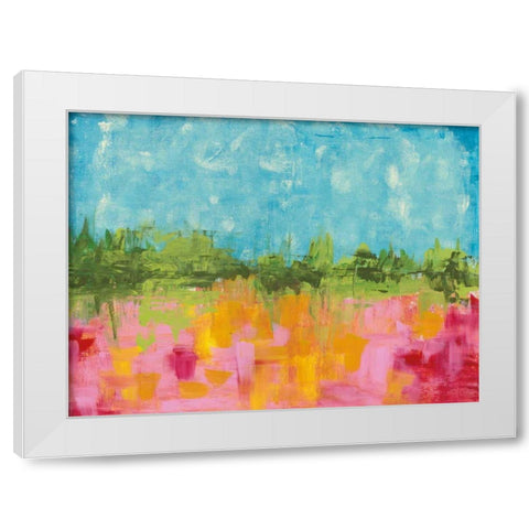 SoCal White Modern Wood Framed Art Print by Prahl, Courtney