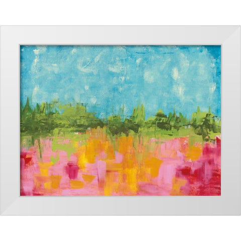 SoCal White Modern Wood Framed Art Print by Prahl, Courtney