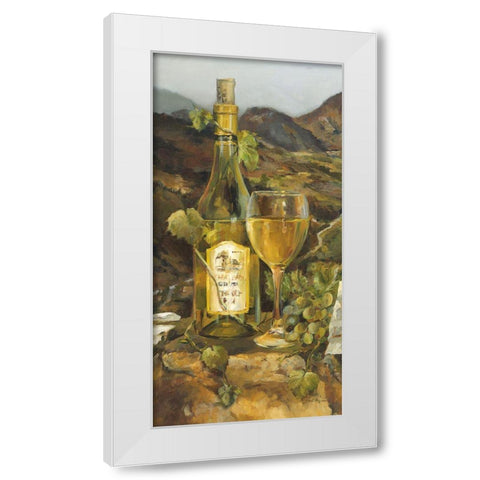 Tuscan Valley White Crop White Modern Wood Framed Art Print by Hageman, Marilyn