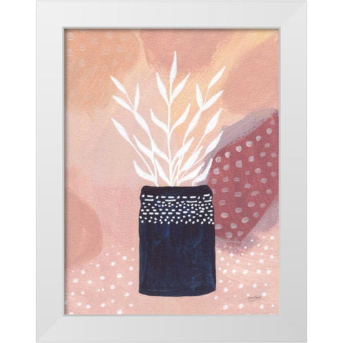 Sweet Love I White Modern Wood Framed Art Print by Mack, Lynn