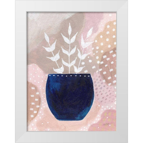 Sweet Love II White Modern Wood Framed Art Print by Mack, Lynn