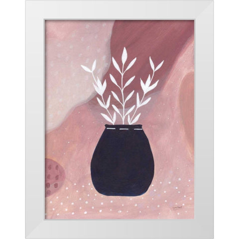 Sweet Love IV White Modern Wood Framed Art Print by Mack, Lynn