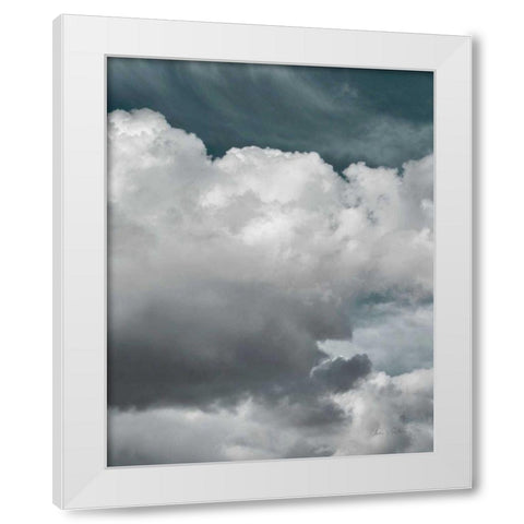 Clouds III Bright Crop I White Modern Wood Framed Art Print by Eichman, Andre