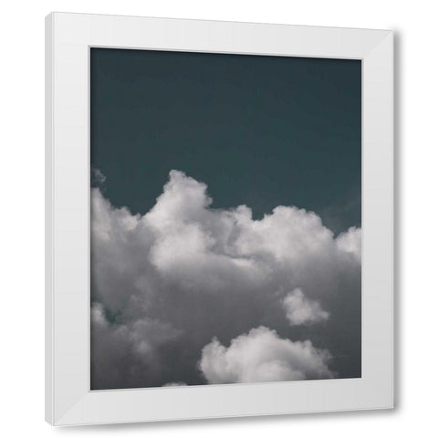 Clouds I Crop I White Modern Wood Framed Art Print by Eichman, Andre