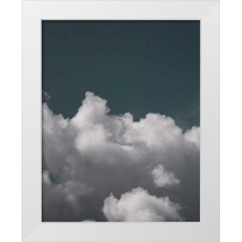 Clouds I Crop I White Modern Wood Framed Art Print by Eichman, Andre