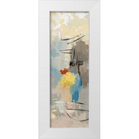 Sail Away II White Modern Wood Framed Art Print by Vassileva, Silvia