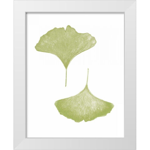 Renew on White White Modern Wood Framed Art Print by Wild Apple Portfolio