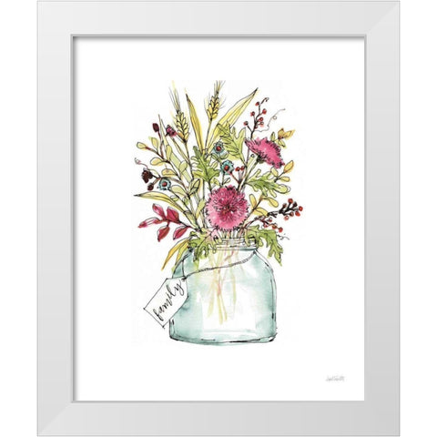 Festive Foliage III Summer White Modern Wood Framed Art Print by Tavoletti, Anne