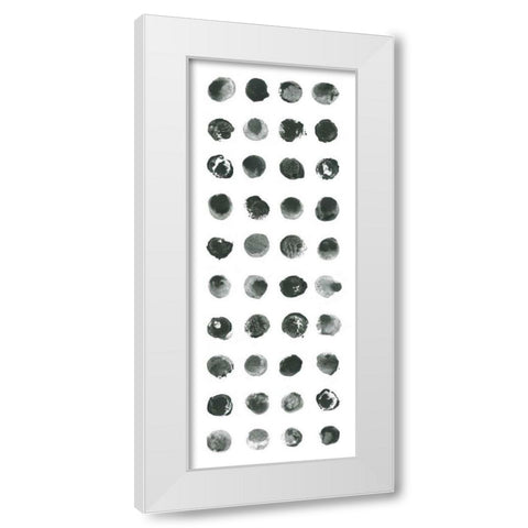 Markmaking Panel I White Modern Wood Framed Art Print by Averinos, Melissa