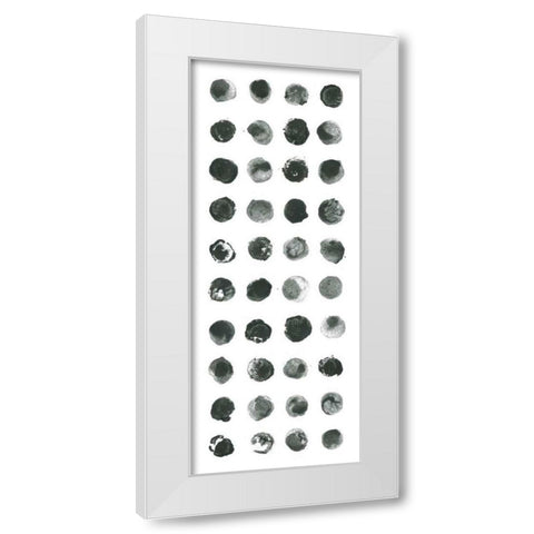 Markmaking Panel II White Modern Wood Framed Art Print by Averinos, Melissa