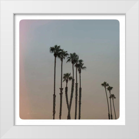 California Dreams II White Modern Wood Framed Art Print by Eichman, Andre