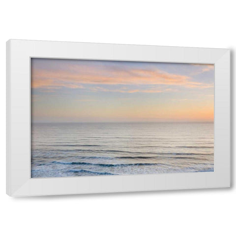 Del Norte Coast White Modern Wood Framed Art Print by Majchrowicz, Alan