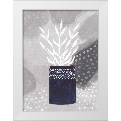 Sweet Love I Gray White Modern Wood Framed Art Print by Mack, Lynn