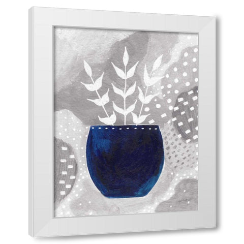 Sweet Love II Gray White Modern Wood Framed Art Print by Mack, Lynn