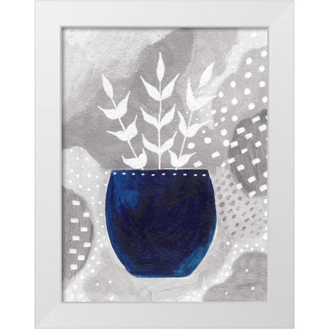 Sweet Love II Gray White Modern Wood Framed Art Print by Mack, Lynn