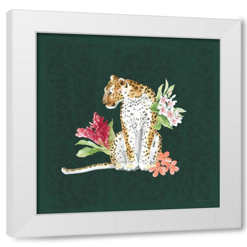 From the Jungle VII Dark White Modern Wood Framed Art Print by Grove, Beth