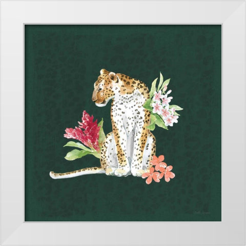 From the Jungle VII Dark White Modern Wood Framed Art Print by Grove, Beth