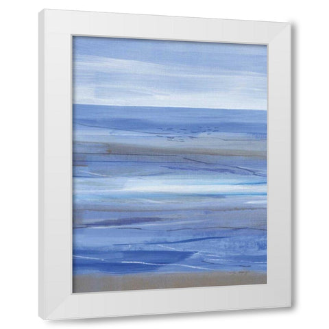 Summer Morning II White Modern Wood Framed Art Print by Maye, Jo
