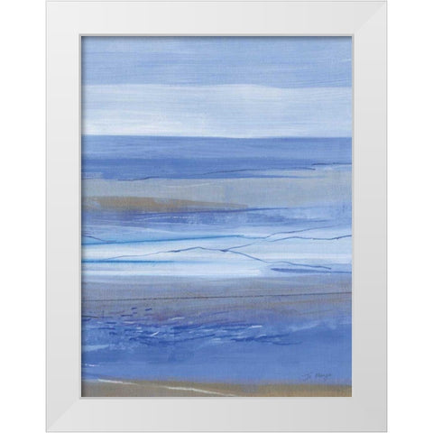 Summer Morning III White Modern Wood Framed Art Print by Maye, Jo