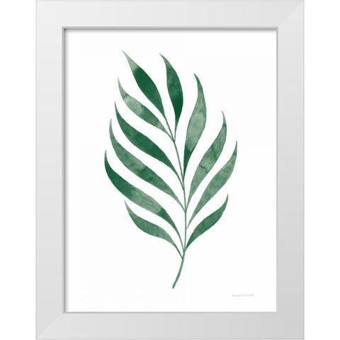 Botanic Inspiration I No Words White Modern Wood Framed Art Print by Snowdon, Alexandra