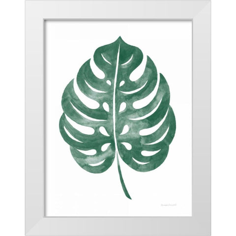 Botanic Inspiration IV No Words White Modern Wood Framed Art Print by Snowdon, Alexandra
