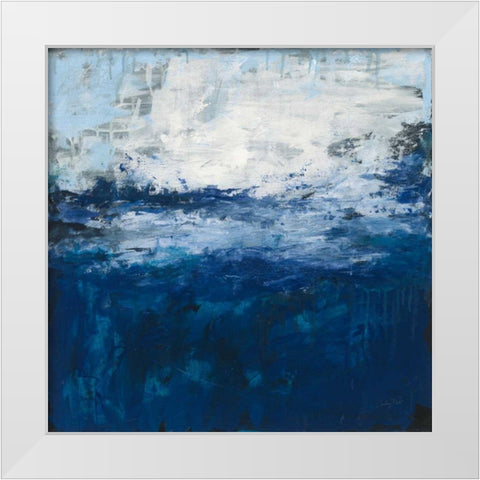 Seaside Escape I White Modern Wood Framed Art Print by Prahl, Courtney